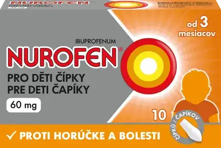 Nurofen pro děti 60 mg čípky