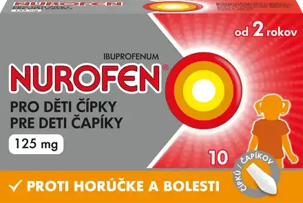 Nurofen pro děti 125 mg čípky