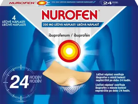 NUROFEN 200 mg léčivá náplast 4ks
